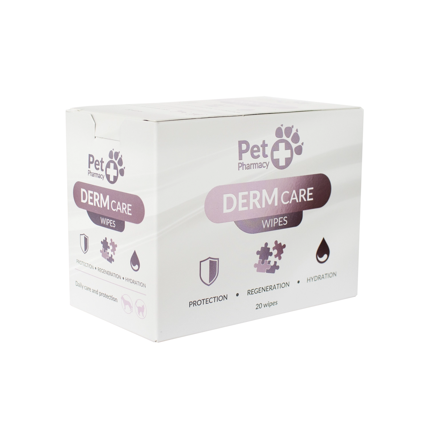 DERM CARE Wipes, 20 ks