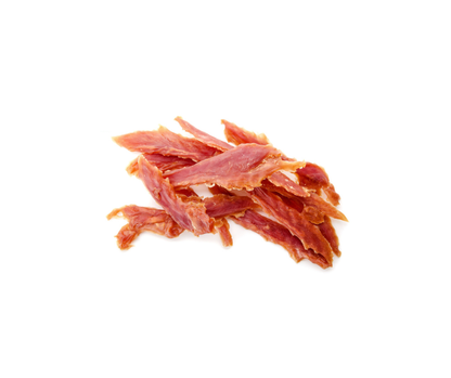 Sušené kačacie mäso, mäsová maškrta 100g + 25% gratis