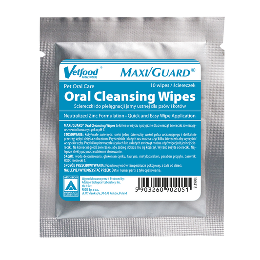 MAXI/GUARD Oral Cleansing Wipes 10 ks