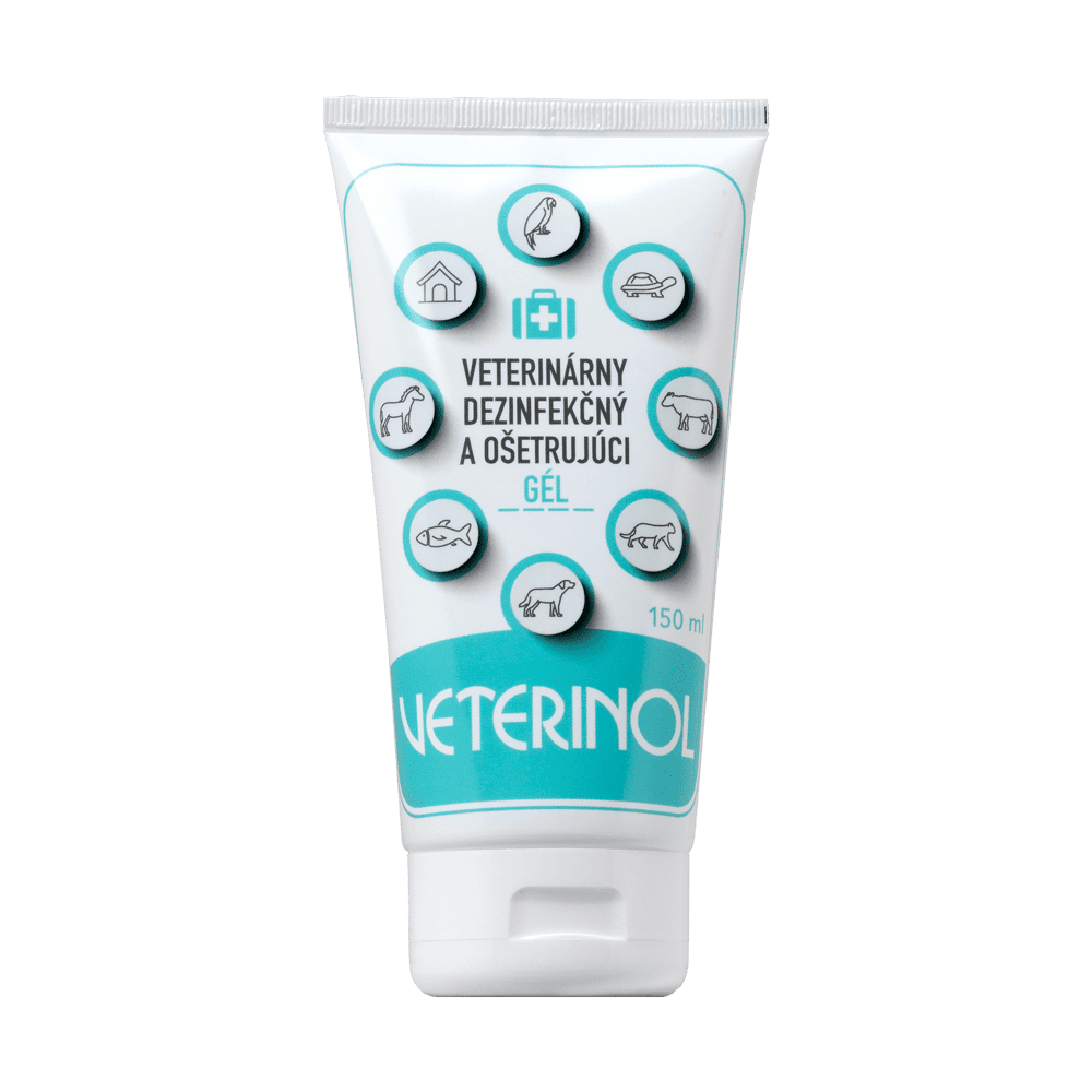 Veterinol dezinfekčný a ošetrujúci gél 150 ml