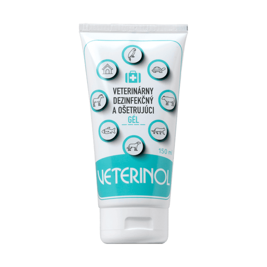 Veterinol dezinfekčný a ošetrujúci gél 150 ml